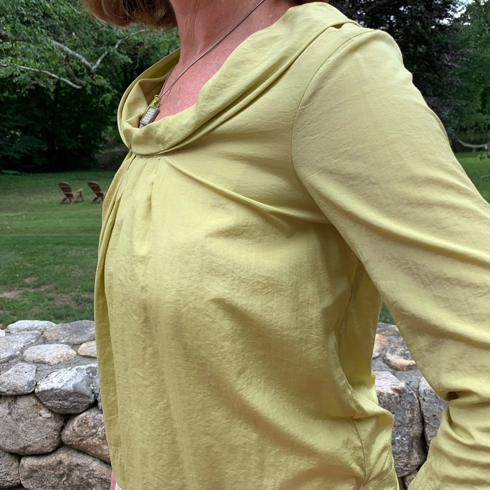 Green trinity blouse